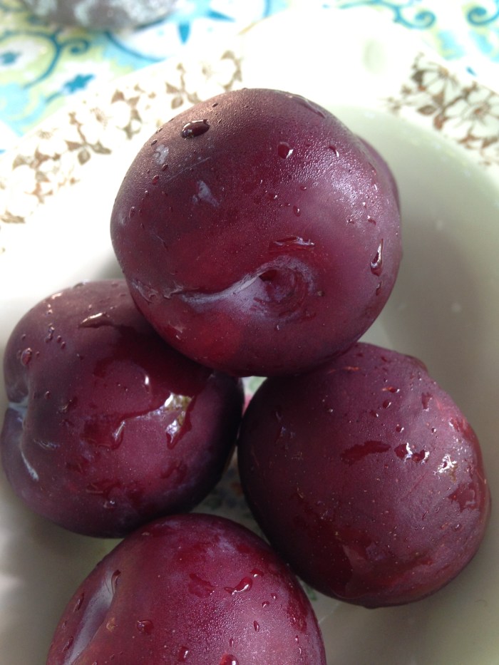 Fresh Organic Plums